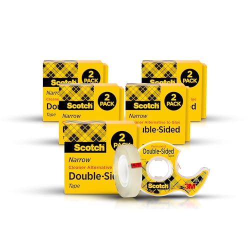Scotch Double Sided Tape Photo-Safe 10 Roll Pack