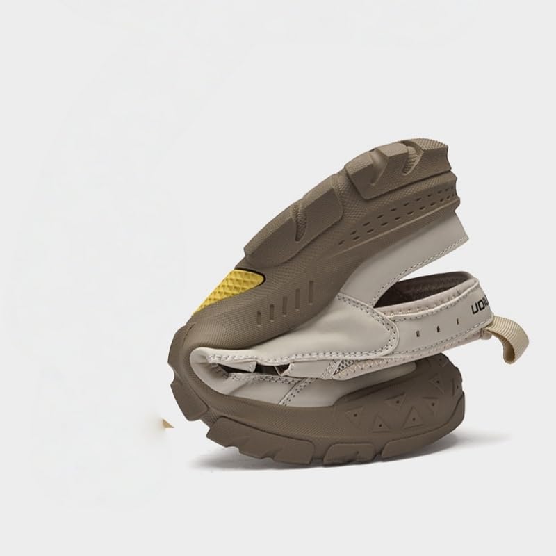 Men's Large-Size Bag-Style Head-Covering Sandals | Breathable Perforated Mesh Upper Beach Shoes | Soft Sole Casual Sports Footwear3