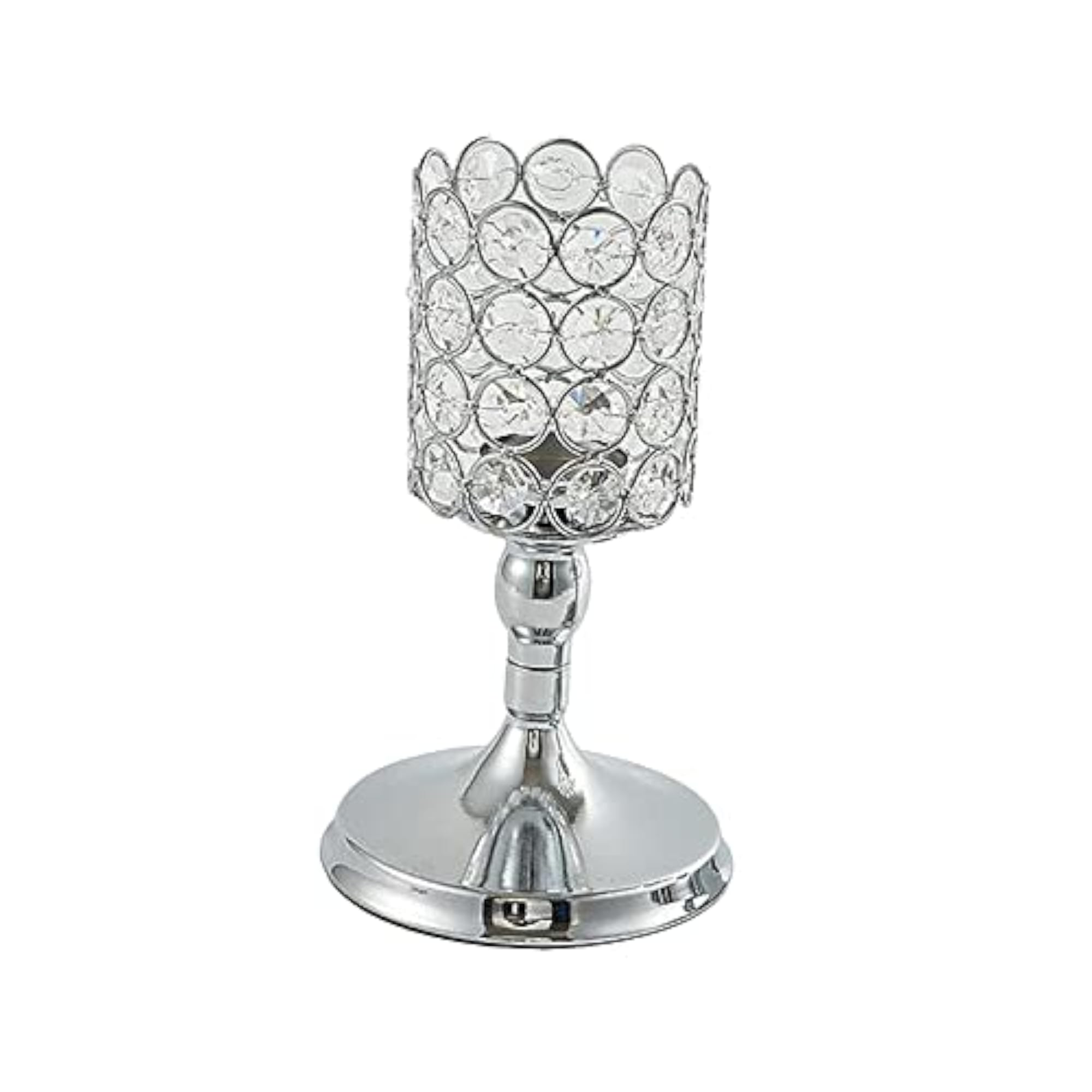 Crystal Tealight Candle Holders for Wedding Centerpiece