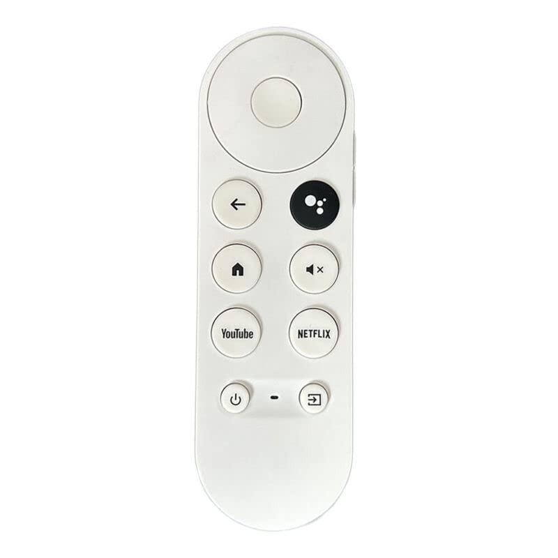 Replacement Remote Control Replace for TV/Audio/Projector for Chromecast With TV (4K) Streaming Media Player Snow