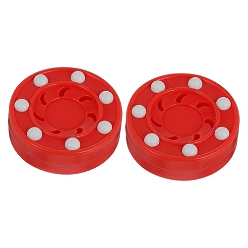 Sosoport 2 Pcs Official Hockey Men's Game Hockey Shockproof Core High-Impact Smooth Surface