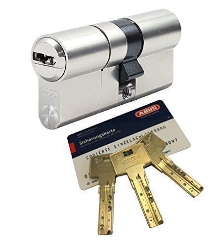 Preisvergleich Produktbild ABUS Bravus.3000 MX Doppelzylinder mit Sicherungskarte und 3 Schlüssel, Länge (a / b) 30 / 30mm (c=60mm), modulare Bauweise MX erhöhter Bohr.- Zieh- u. Abreißschutz, mit Not-u. Gefahrenfunktion (45 / 45mm)