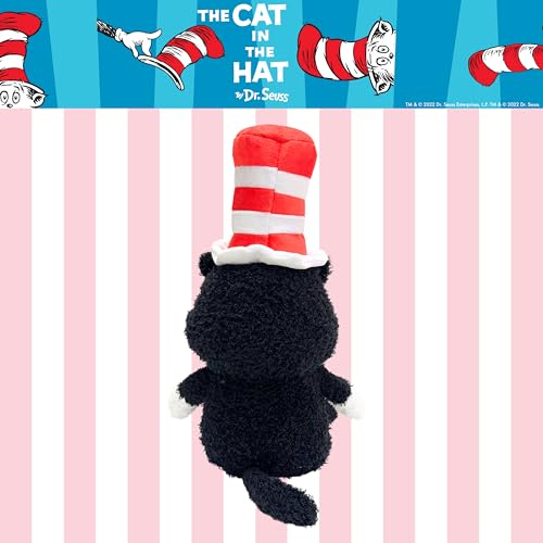 Image of Dr. Seuss Cat in The Hat Bedding Weighted Cuddle Pillow - 3lb Soft Plush & Cozy Pillow for Comfort, (Officially Licensed Product) By Franco Calm