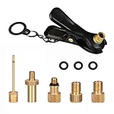 バルブアダプター 自転車バルブ 変換アダプター 仏式/米式/英式変換 ポンプパーツ 自転車用空気入れ 自転車タイヤ バルブコンバーター ボール用空気針 (9点セット)