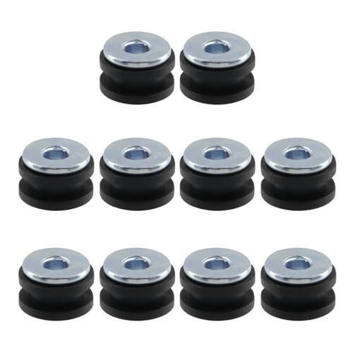 Œillets en caoutchouc M6 moto : kit de rechange universel pour fixations de carénages