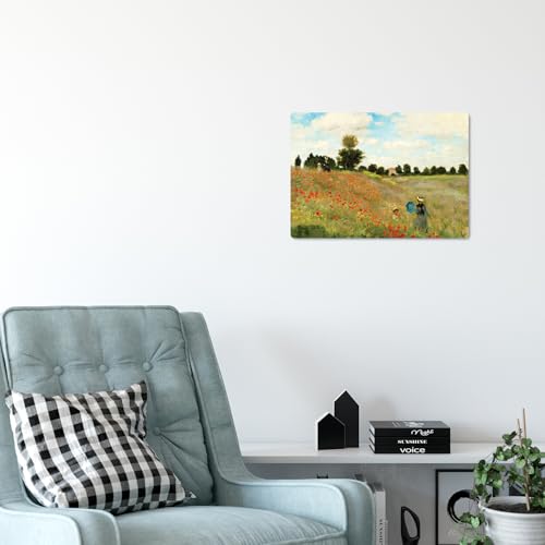 Mur vide résolu avec le tableau Monet Giallobus en bois MDF 29,7x21