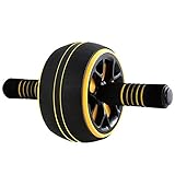 Home Gyms Bauch Roller Bauchmuskeln Kern Übung Multifunktionale Body Fitness Krafttraining Anti-Rutsch-Textur Doppelrolle verdickte Knie-Auflage Krafttraining Gerät (Size : M)