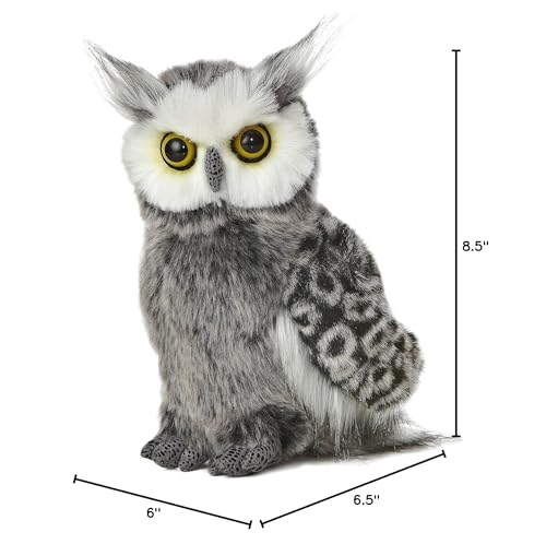 Aurora(r) Playful Wild Life Barney Stuffed Animal - Comforting Companion - Imaginative Play - Gray 9 Inches - Image 2