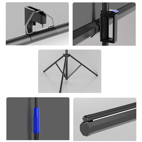 Pantalla portátil para proyector 72 pulgadas con tripode miniatura 5