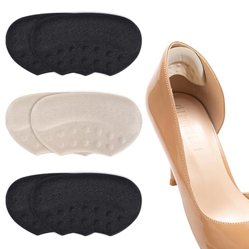 Almohadillas Para Talon Zapatos 3 Pares Taloneras Zapatos, Almohadillas Para Pies Talones, Protector De Talon Antifricción Zapatos, Protector De Talones Antiescaras, Para Zapatos Demasiado Grandes