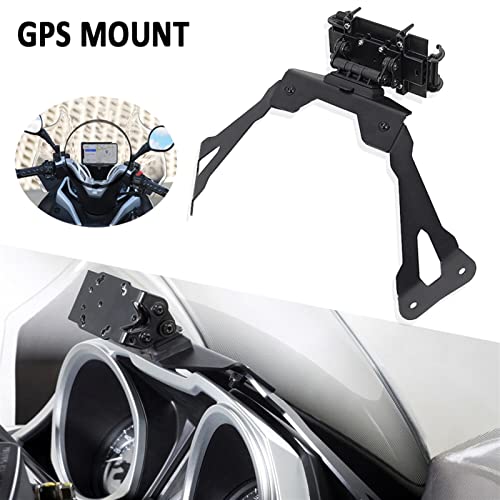 Kit Navigation GPS Kawasaki J300 Support Moto Adaptateur de Plaque Smartphone 2013-2021 - 3