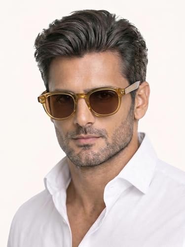 Image of Shisen Fox KITSUNE 2.0 Unisex Sunglasses with Oval Design | Non-Polarized Lenses | Trendy Sun Glasses for Men & Women | Fashion Sunglasses | Acetate Material