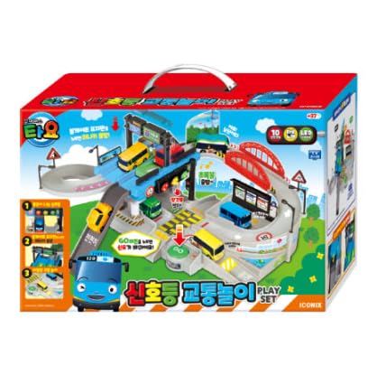 Amazon.co.jp: タヨ（Tayo） 信号＆交通安全プレイセット＋ミニカー4台