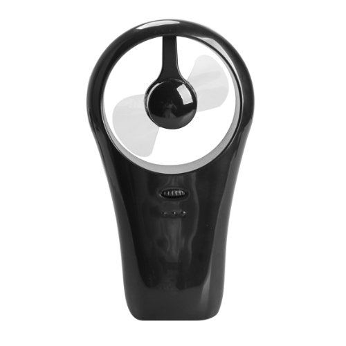 Vktech Mini Super Hand-held Mute USB/Battery Cooling Fan for Outdoor Sports Black (Black)