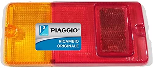 RICAMBIO ORIGINALE PIAGGIO Piaggio Indicatore di direzione posteriore sinistro per Porter 1000, 1300 (fino al 2009), 1200, 1400 diesel - Originale e Versatile - Vetro - Amber