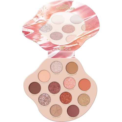 Paleta de sombras essence Disney A Pequena Sereia 01