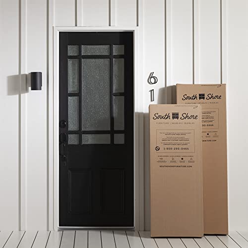 South Shore Versa Platform Bed And Headboard Set, Queen, Gray Maple #TOP7