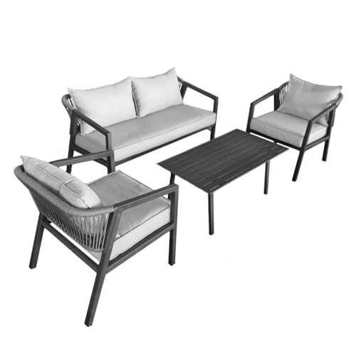 Jack Stonehouse Kos Wicker Garden Furniture | 4 Seater Sofa