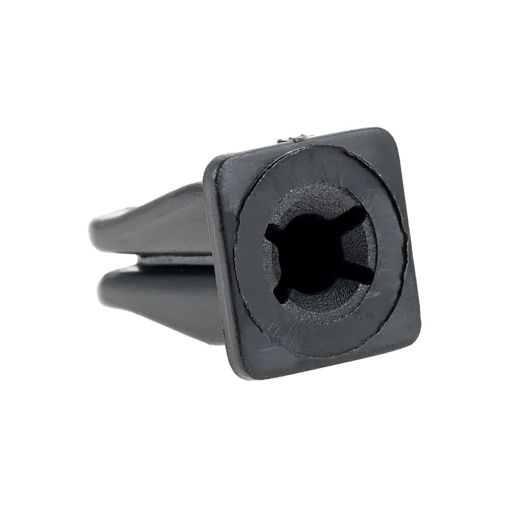 GLBMLMTHZP 100pcs Plastic Black Car Moulding Trim Expanding Nut Fit For BMW 63171367868 For Benz 0009881625 Auto Fastener Clip Interior Accessories