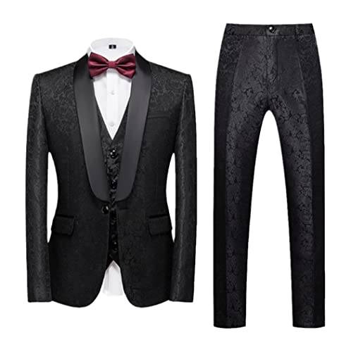 Costume 3 pièces homme grande taille XXL pour silhouette élégante