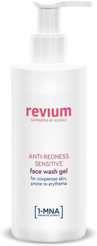 Revium anti-redness sensitive face wash gel