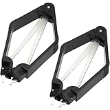 2PCS PLCC IC Chip Extractor Stainless Steel, Motherboard Circuit Board Component Puller, Chip Extraction Puller Tool