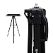 VANKYO Aluminum Tripod Projector Stand, Adjustable Laptop Stand, Multi-Function Stand, Computer Stand Adjustable Height 17'' to 46'' for Laptop with Plate and Carrying Bag (2-Black)