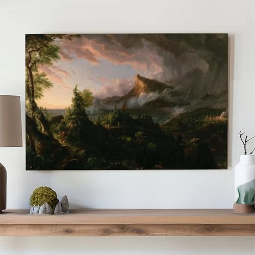 Thomas Cole Course of Empire tableau déco murale bureau impression sur toile