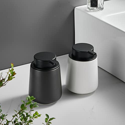 Eyrozia SOAP DISPENSER Ceramic Lotion Hand Soap Dispenser Bathroom thumb #7