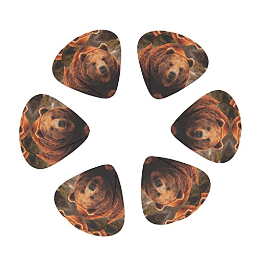 Ensemble de 12 médiators de guitare Grizzly Bear pour guitare acoustique, guitare électrique, contrebasse, ukulélé - Les Beatles, Paul McCartney, John Lennon, RIngo Starr, George Harrison Ensemble de 12 médiators de guitare Grizzly Bear pour guitare acoustique, guitare électrique, contrebasse, ukulélé – Image 3