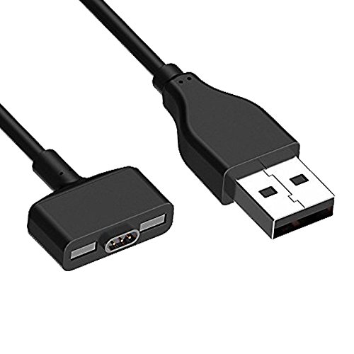 TECHGEAR Cavo di ricarica USB di ricambio per Fitbit Ionic, cavo di alimentazione di ricarica USB compatibile con Fitbit Ionic Heart Rate & Fitness Activity Tracker, Smart Watch/Wristband