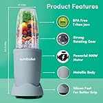 Nutribullet-PRO-900W-12-Pcs-Set-USA-1-MixerGrinderSmoothie-Maker-The-Original-Nutribullet-Food-Processor-Best-Blender-3-Unbreakable-Jars-2-Blade-Set-Wet-Dry-900W-Slate