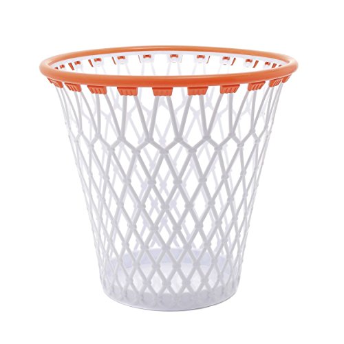 Excelsa Basketbalmand, prullenmand, polypropyleen, wit, 32 x 30 x 32 cm - Image 4