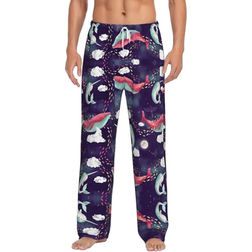 Pantalon de pyjama homme grande taille S au 5XL doux pour nuits paisibles