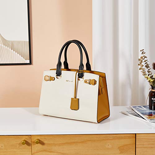 BOSTANTEN Women Leather Handbag Designer Satchel Purses Top Handle Shoulder Totes Crossbody Bag2