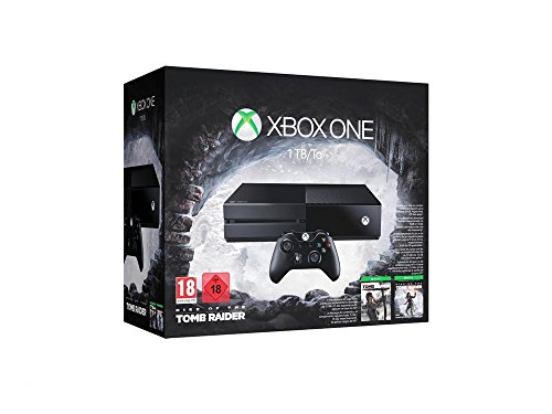 Console Xbox One 1To + Rise of the Tomb Raider