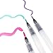 Refillable Watercolor Brush Pens Set of 24 – Water Brush Pens with 3 Tip Sizes (3mm, 4mm, 5mm) – Nylon Point Tips for Painting, Lettering, Calligraphy & DIY Crafts – Easy Flow Control & Easy to Clean