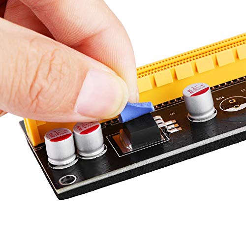 Annadue CPU Thermal Pad 2mm - Heatsink Cooling Thermal Conductivity Sheet Conductive Silicone Pad - 100x100x2mm(Blue) - Image 4