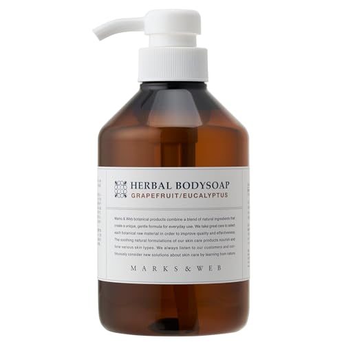 【季節限定】マークスアンドウェブ(MARKS&WEB) ハーバルボディソープ グレープフルーツ/ユーカリ (500mL)
