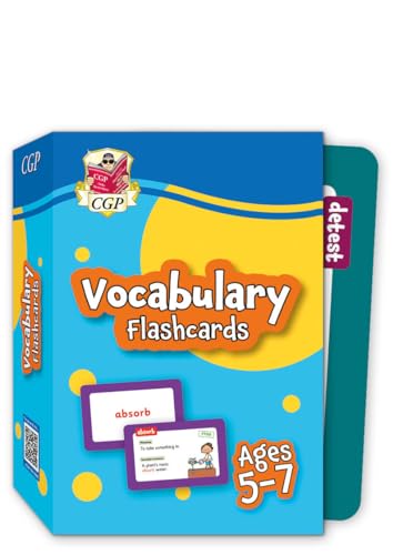 Coordination Group Publications Ltd (CGP) Vocabulary Flashcards for Ages 5-7 (CGP KS1 Activity Books and Cards).