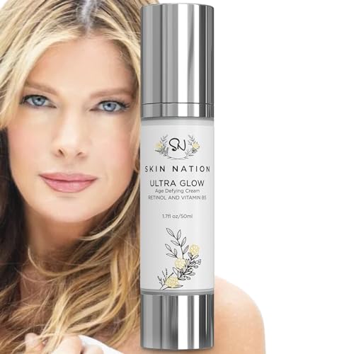 Ultra Retinol Cream for Face with Potent Plant-Based Retinal, Organic Aloe & Vit B5, Age Defying Skin Firming & Tightening Lotion, Boosts Collagen & Fights Wrinkles As You Sleep, Face Serum for Women