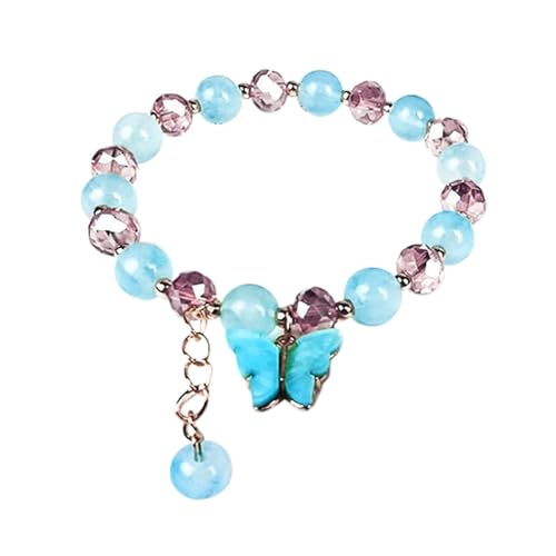 Bracelets de papillon en cristal de haute clarté au fini joaillerie