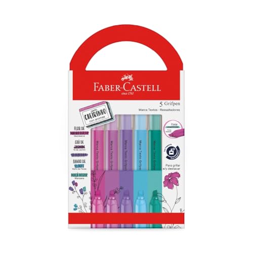 Marca-texto Grifpen com Cheirinho Faber-Castell, Relaxa & Reequilibra - MT/ES5RRZF