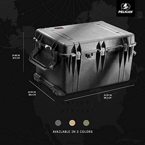 Maleta Pelican 1660 con espuma negra miniatura 5