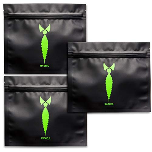 Discreet (30-Pack) Smell Proof Bags 4X6 Inch Wide Opening Indica Sativa Hybrid #TOP1