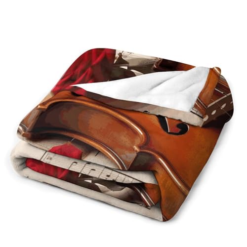 Couverture de lit partition de musique haut de gamme et finitions douces