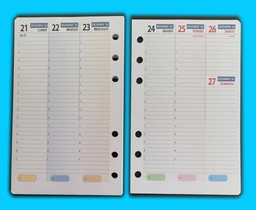 OY OY agenda planner A6 personal 6 fori 9,5 x 16 cm.