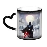 スターウォーズ 330ml 変色カップ 陶器 マグカップ 朝食カップ 耐熱カップ オフィスのティーカップ コーヒー グッズ 耐熱カップ レストラン用 ギフト Black