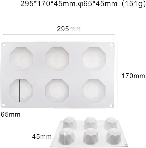 Miniatura 3 de Mousse - Molde de de silicona antiadherente para hornear, moldes de chocolate de primera calidad, decoración de pasteles para baby shower, boda,