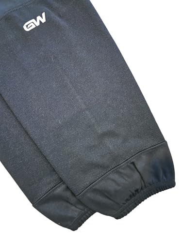 Image of GameWear SK6500 Pro Series Hockey Socks, Textured Polyester, Single-Tone Design, Black